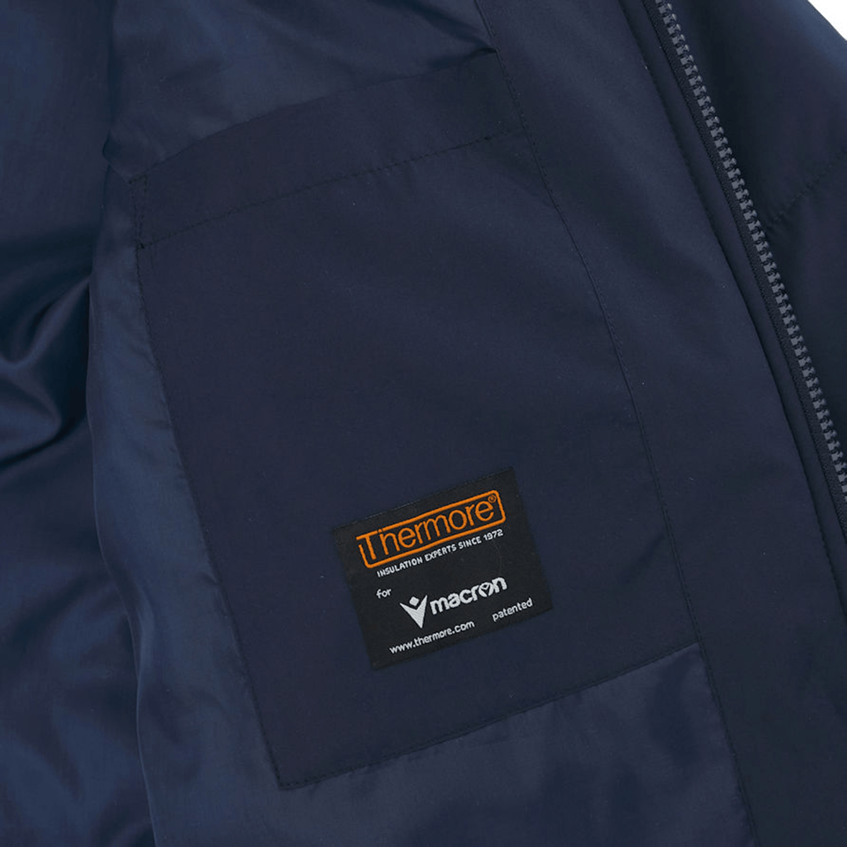 USA Rugby 25 Padded Bench Jacket by Macron