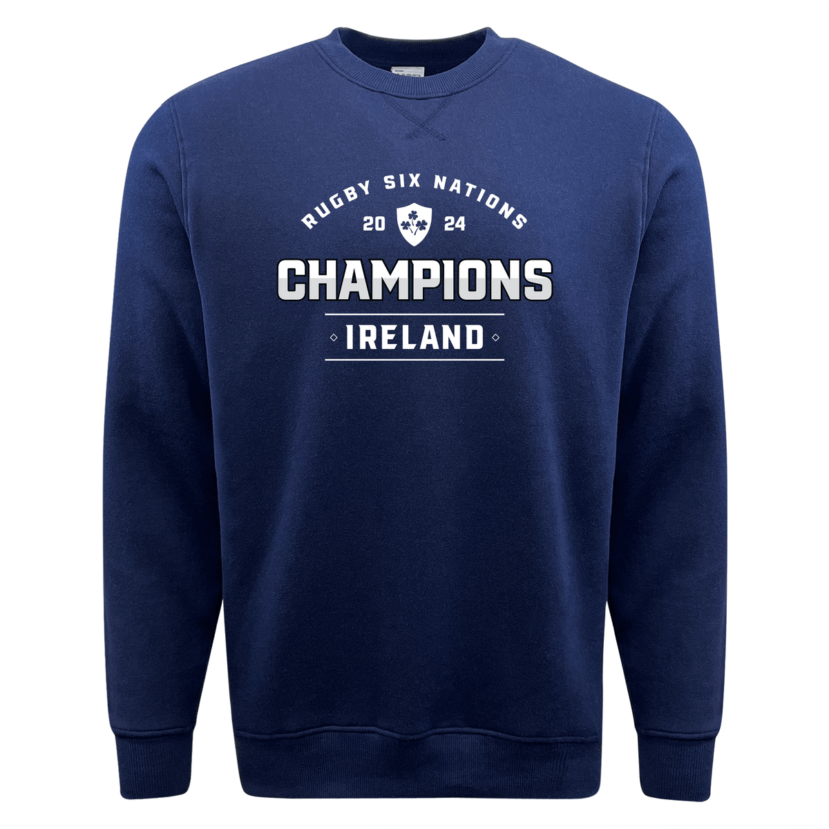 Ireland 6 Nations 2024 Champions Fleece Crewneck Sweatshirt