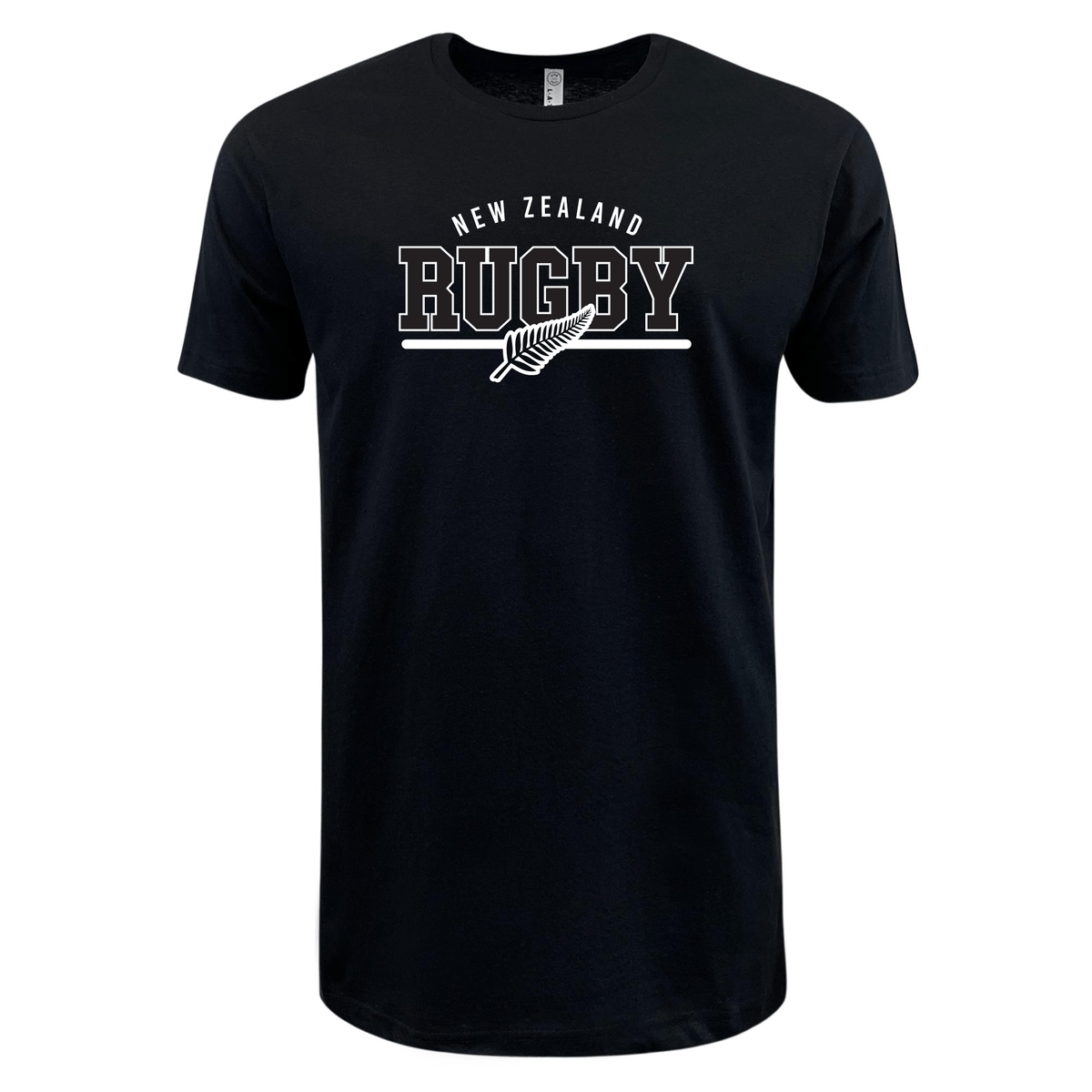 Nations of Rugby New Zealand Wordmark Supersoft Tee