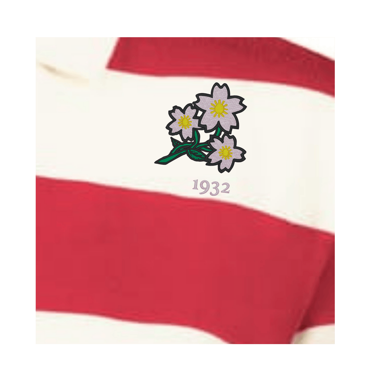 Women's Vintage Japan Prep Street Rugby Crop
