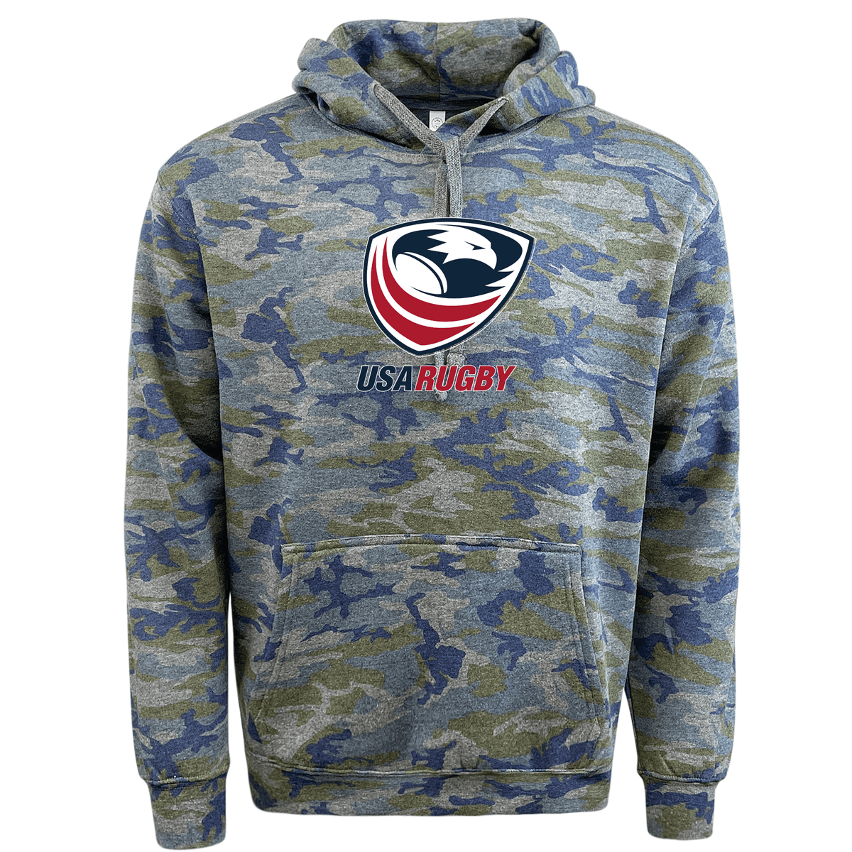 USA Rugby Camo Edition Crest Logo Hoodie