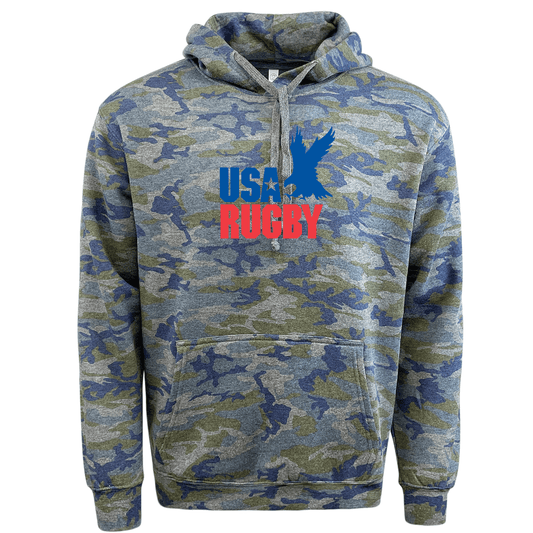USA Rugby Camo Edition Throwback Logo Hoodie