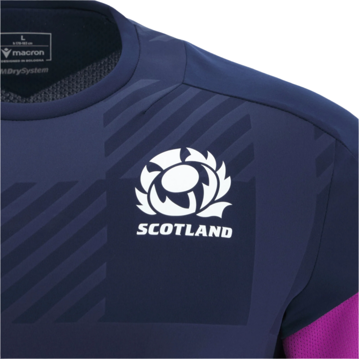 Scotland 25/26 Player Training T-Shirt by Macron