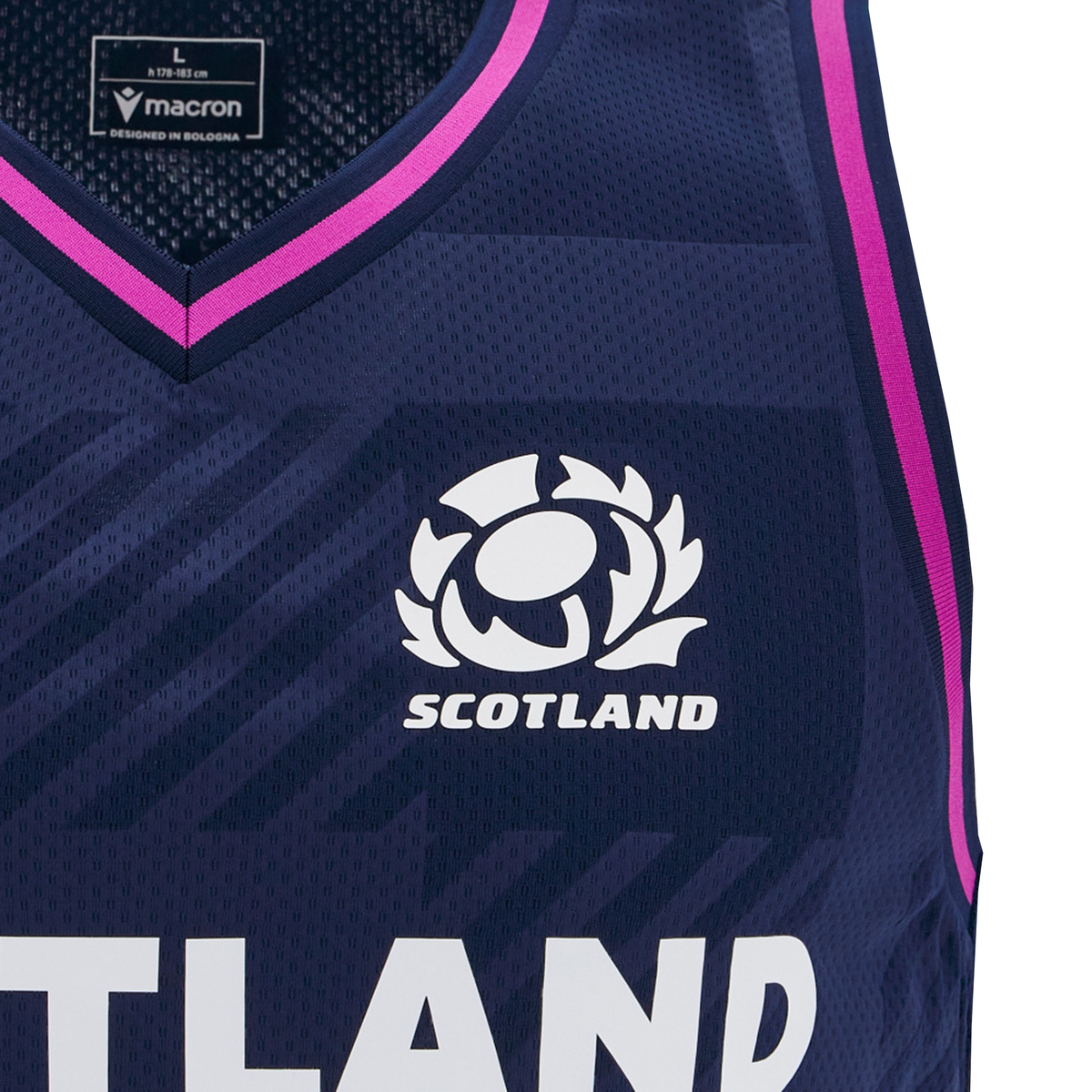 Scotland 25/26 Basketball Singlet by Macron