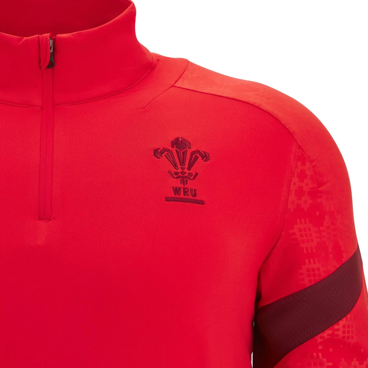 Wales 25/26 Player 1/4 Zip Top by Macron
