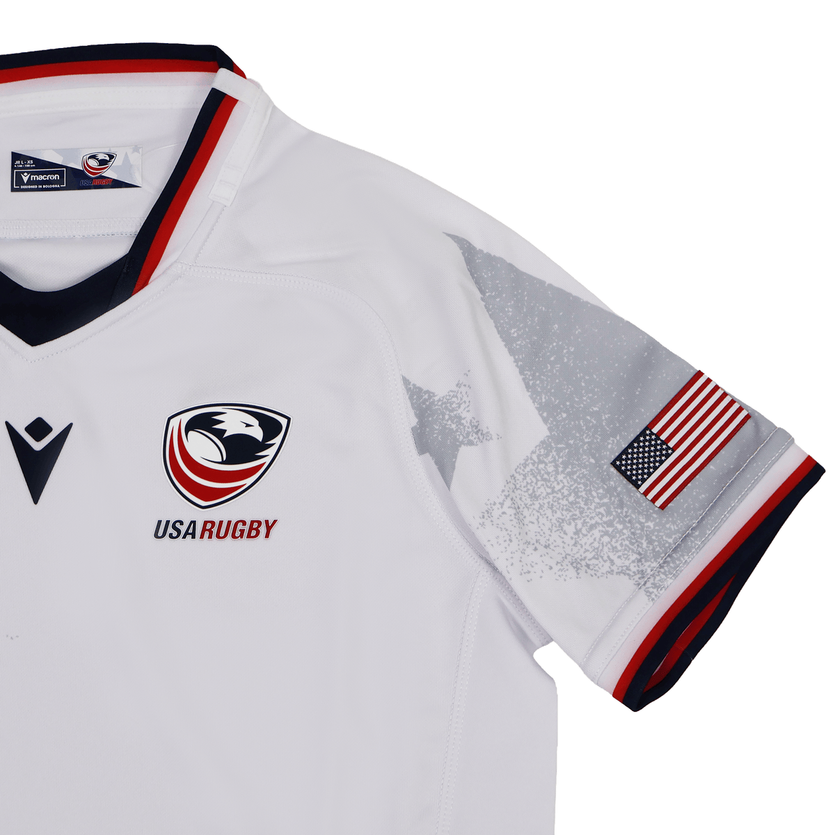 Youth USA Rugby WRWC 25 Home Jersey by Macron