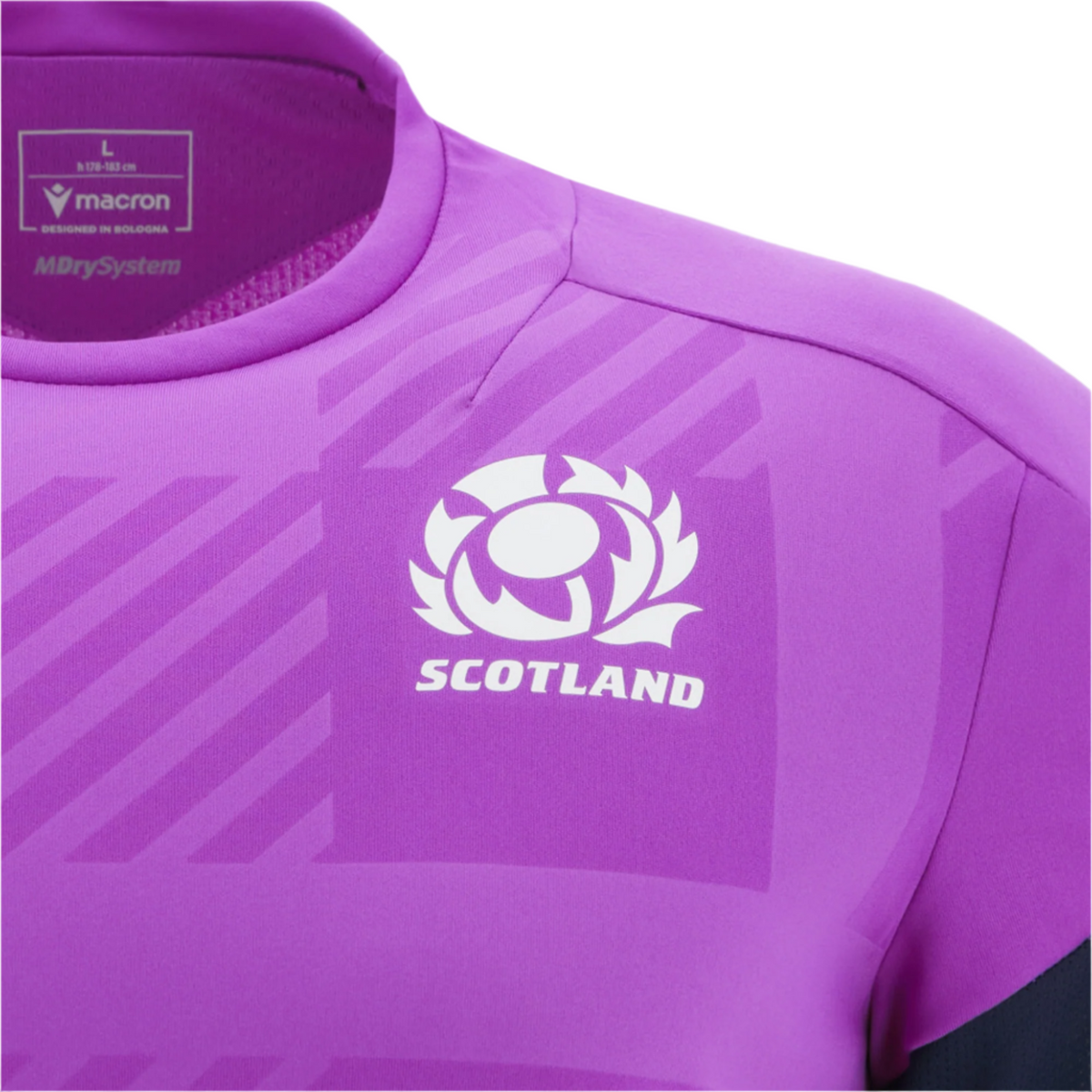 Scotland 25/26 Player Training T-Shirt by Macron