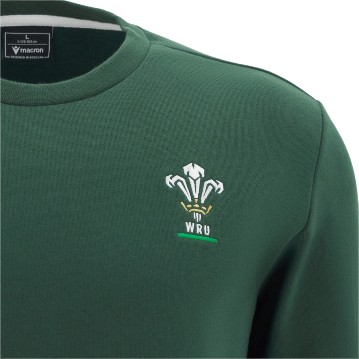 Wales 25/26 Country Outline Fan Sweatshirt by Macron