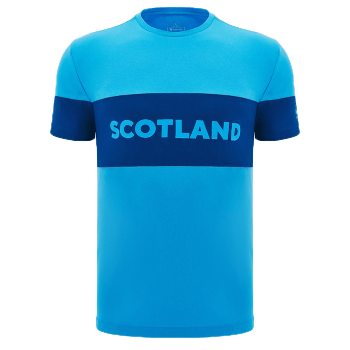 Scotland Block Leisure Tee 24/25 by Macron