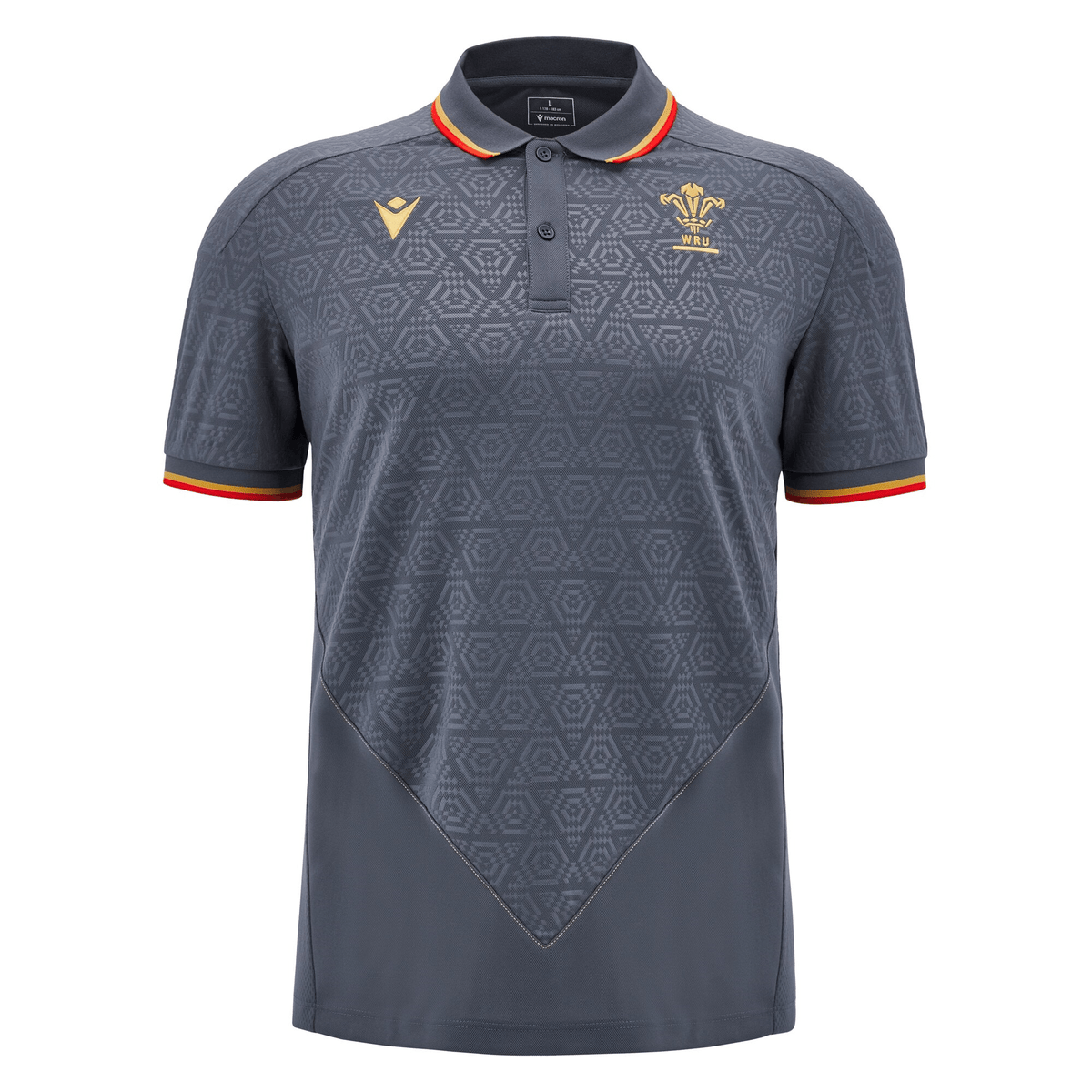 Wales 24/25 Travel Polo by Macron