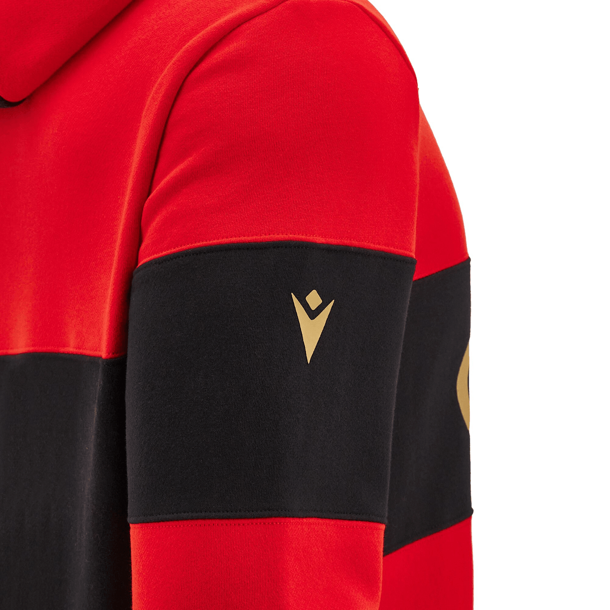 Wales 24/25 CYMRU Leisure Hoodie by Macron
