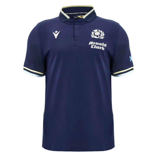 Scotland SRU 26/27 Cotton Replica Home Jersey by Macron