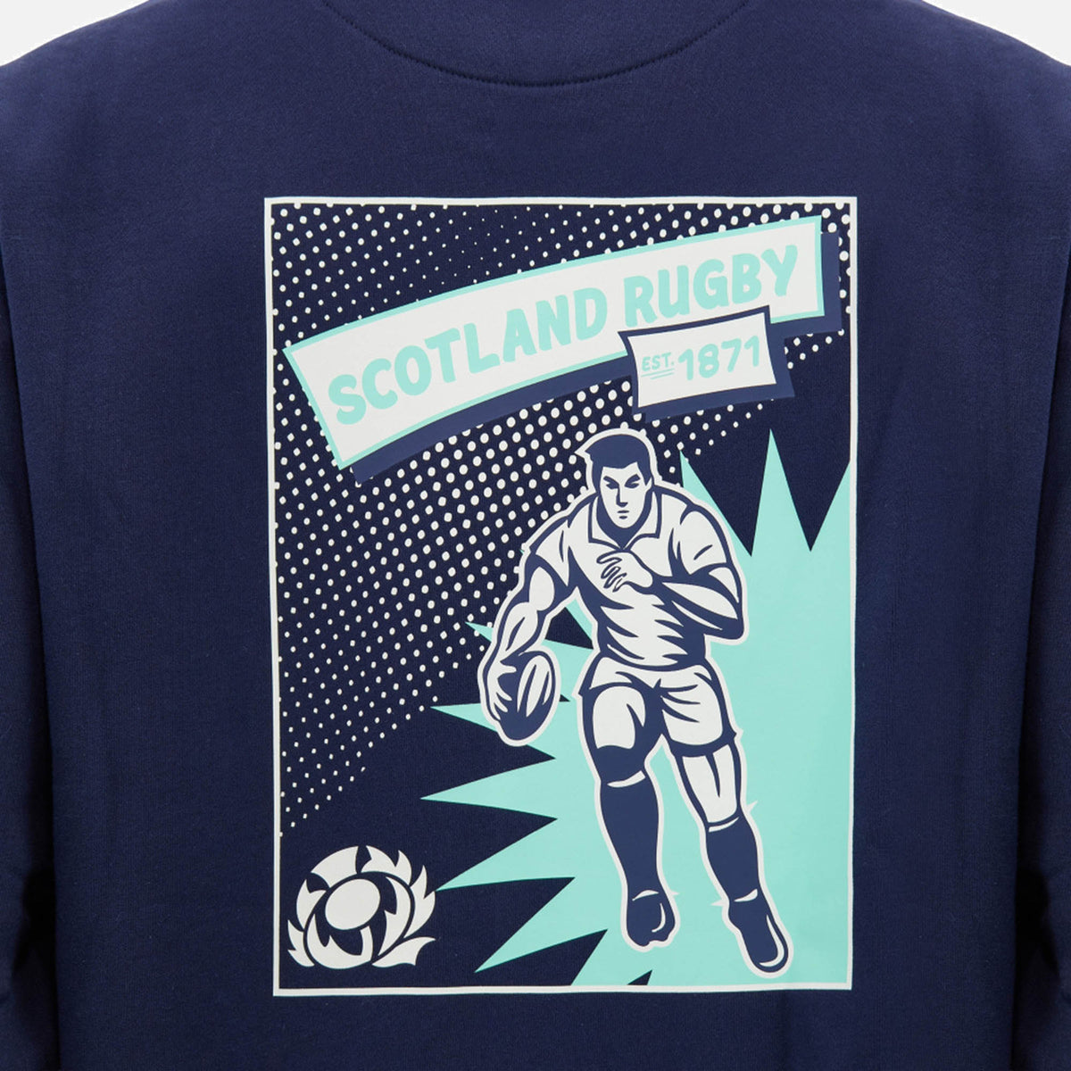 Scotland SRU 26/27 Leisure Sweatshirt by Macron