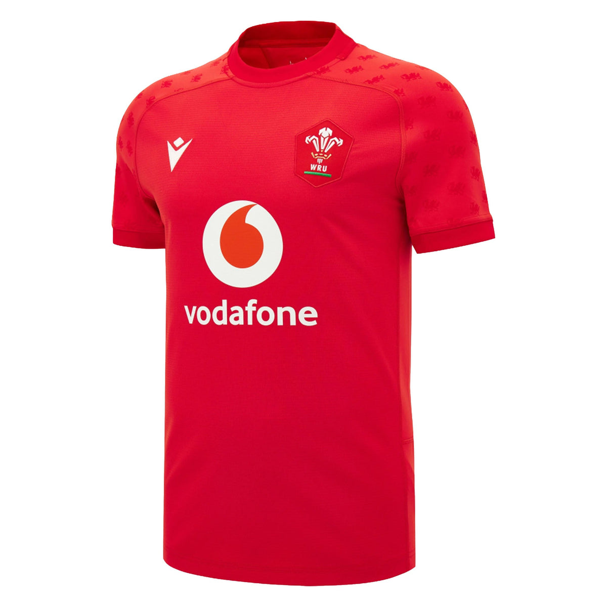 Wales WRU 26/27 Authentic Matchday Home Jersey by Macron