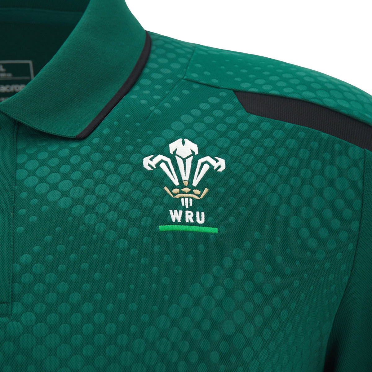 Wales WRU 26/27 Travel Poly Polo by Macron