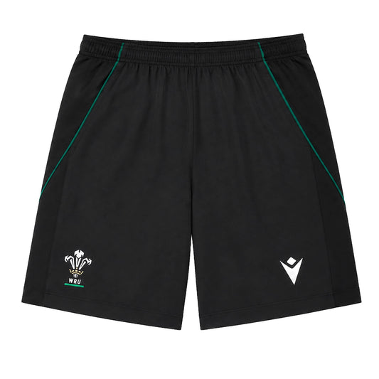 Wales WRU 26/27 Travel Training Shorts by Macron