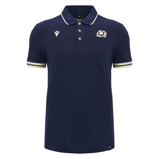 Scotland SRU 26/27 Travel Polo by Macron