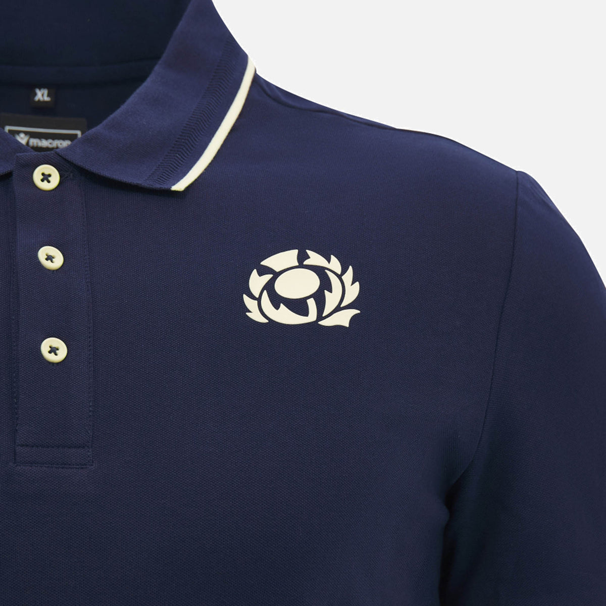 Scotland SRU 26/27 Travel Polo by Macron