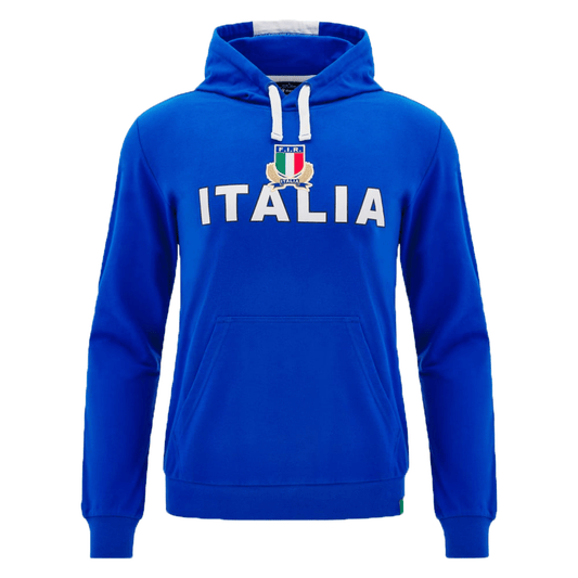 Italy Classic Cotton Hoodie 24/25 by Macron