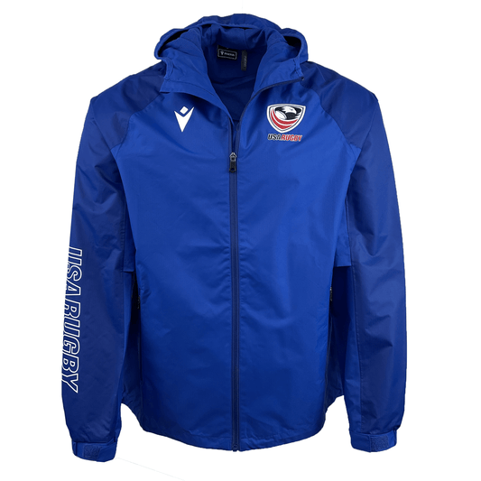 USA Rugby 25 Player Waterproof Jacket by Macron