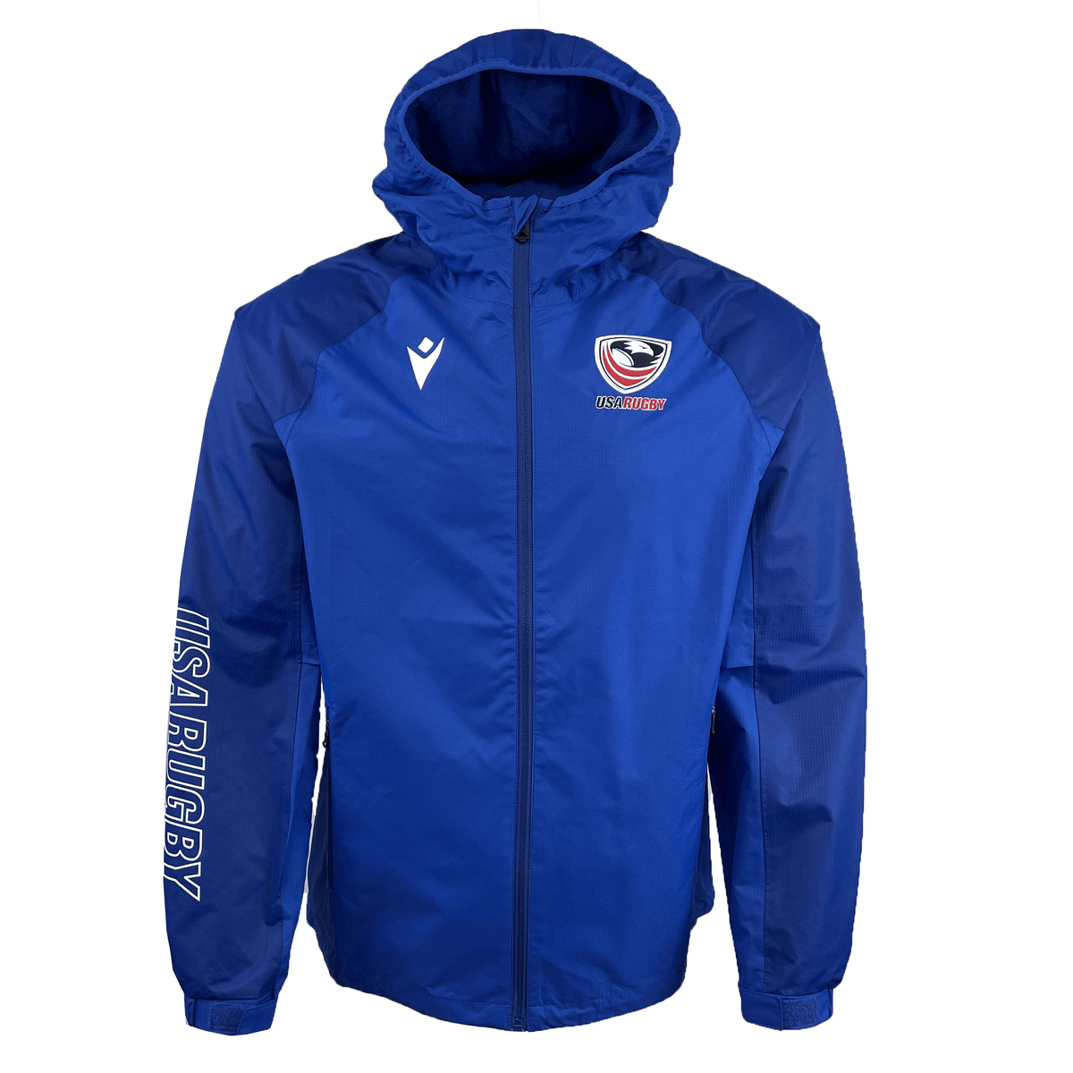 USA Rugby 25 Player Waterproof Jacket by Macron