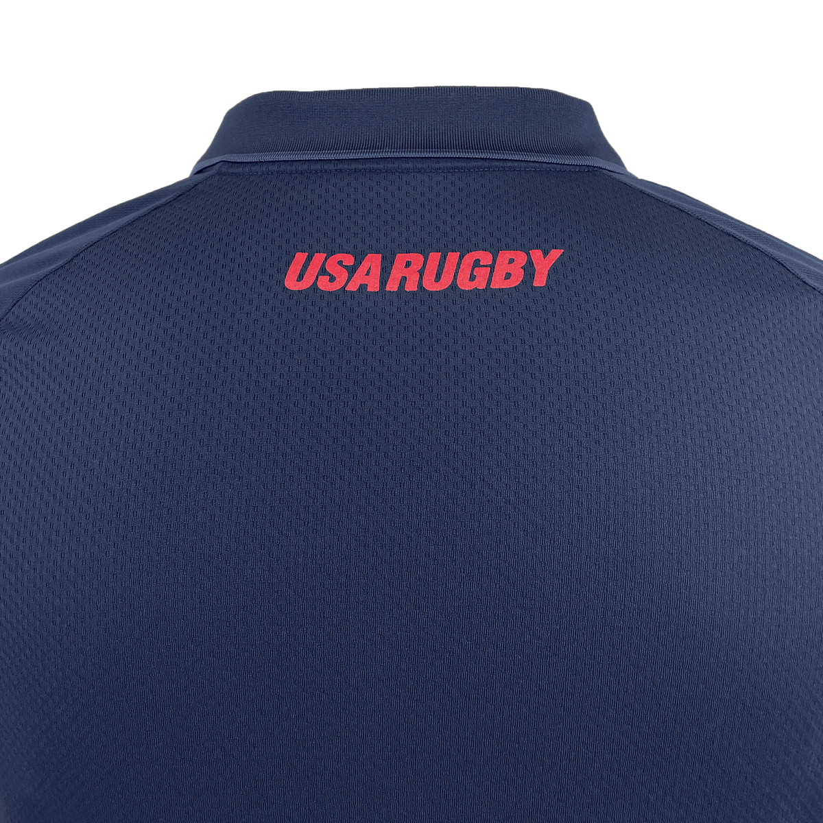 USA Rugby 25 Travel Poly Polo by Macron