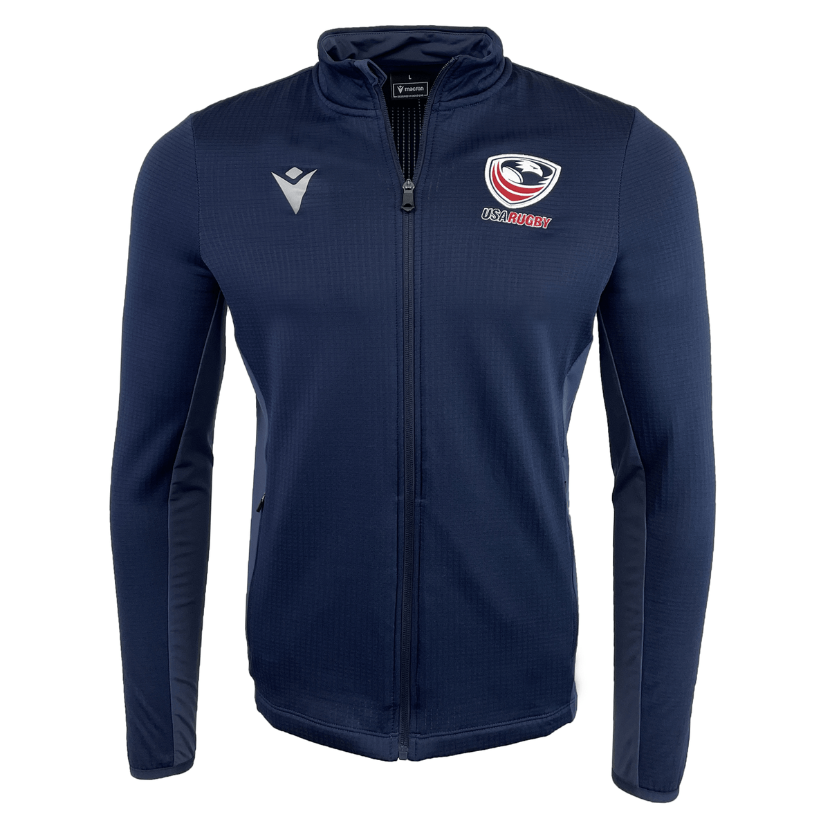 USA Rugby 25 Travel 3D Full-Zip Top by Macron