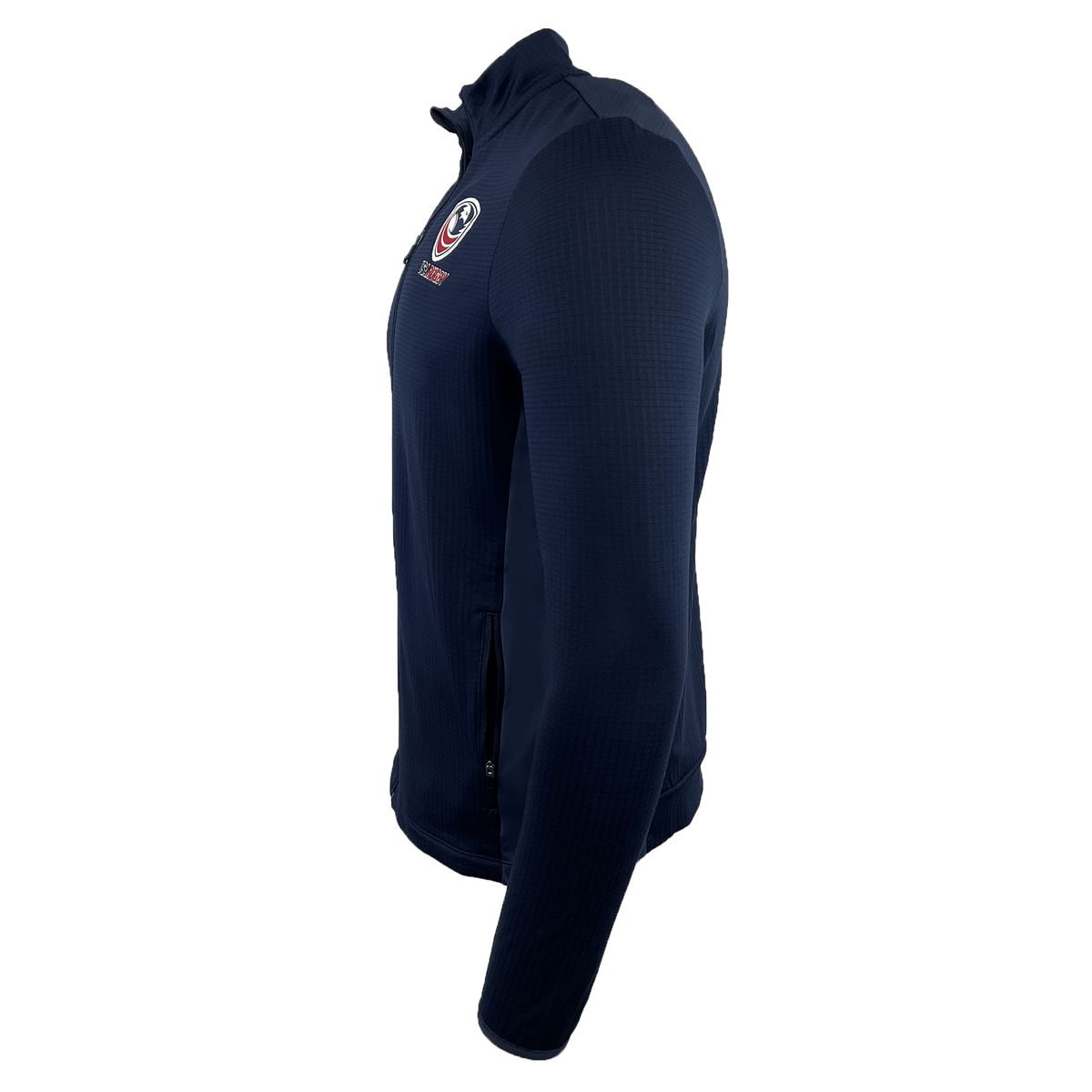 USA Rugby 25 Travel 3D Full-Zip Top by Macron