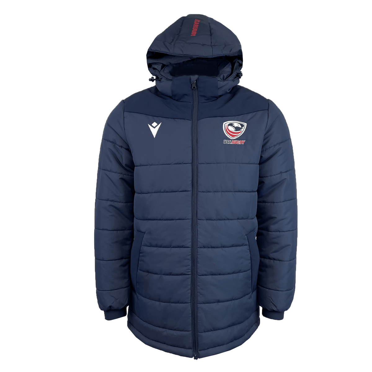 USA Rugby 25 Padded Jacket by Macron