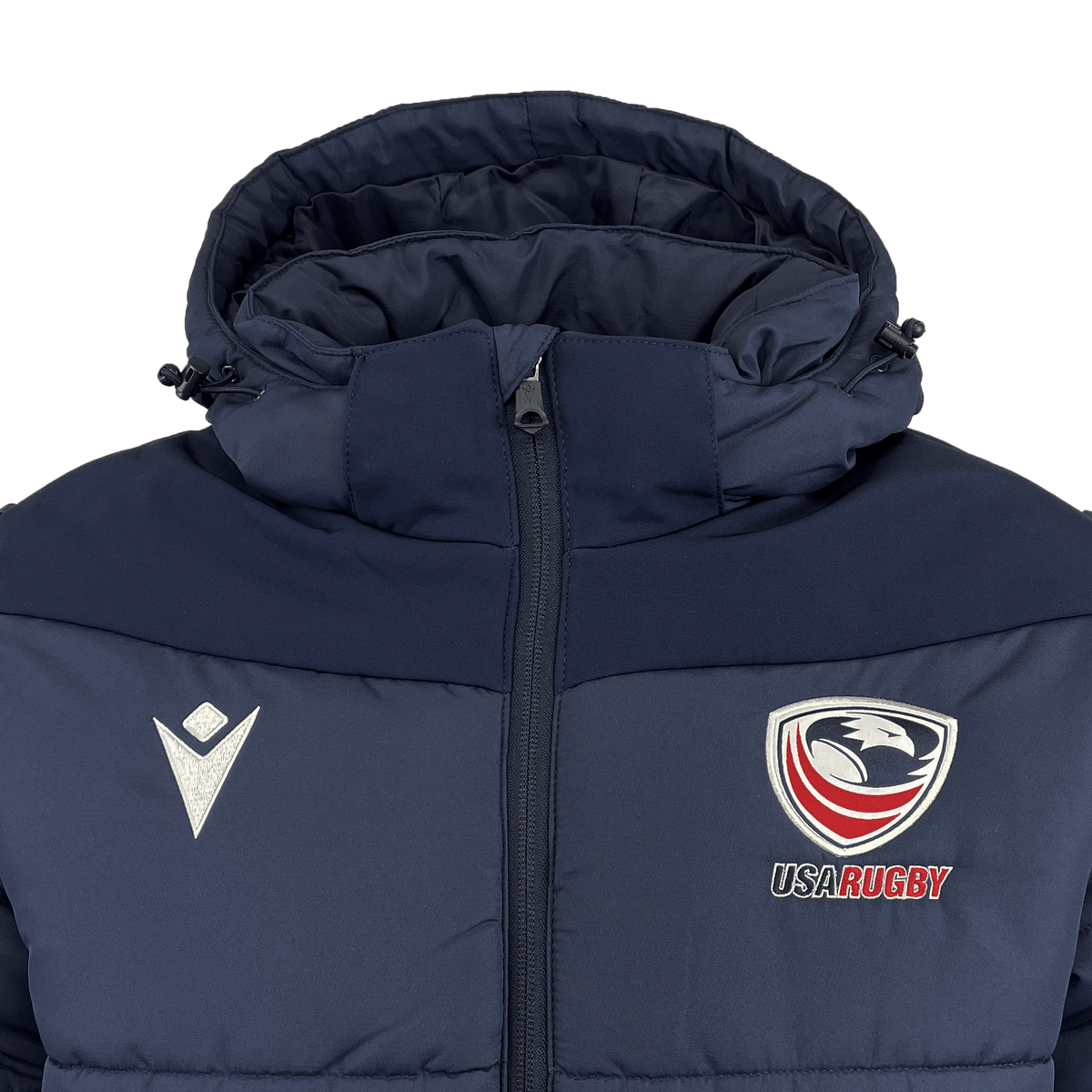 USA Rugby 25 Padded Jacket by Macron