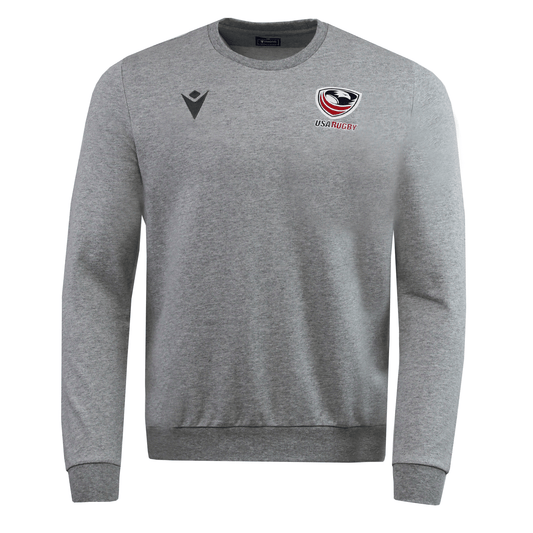 USA Rugby 25/26 Player Travel Sweatshirt by Macron