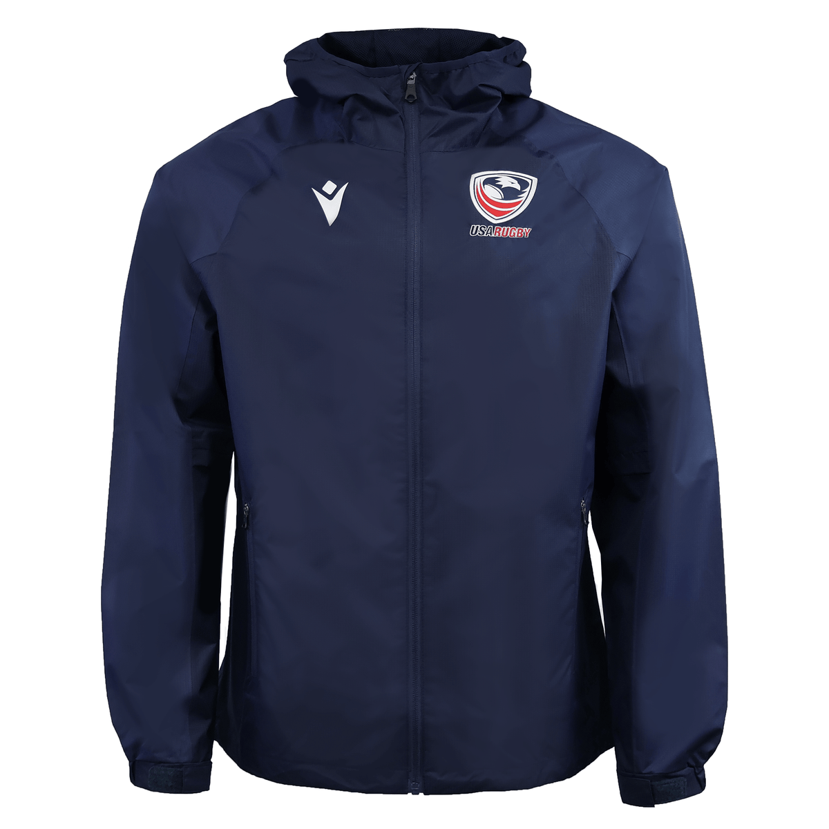 USA Rugby 25/26 Rain Jacket by Macron