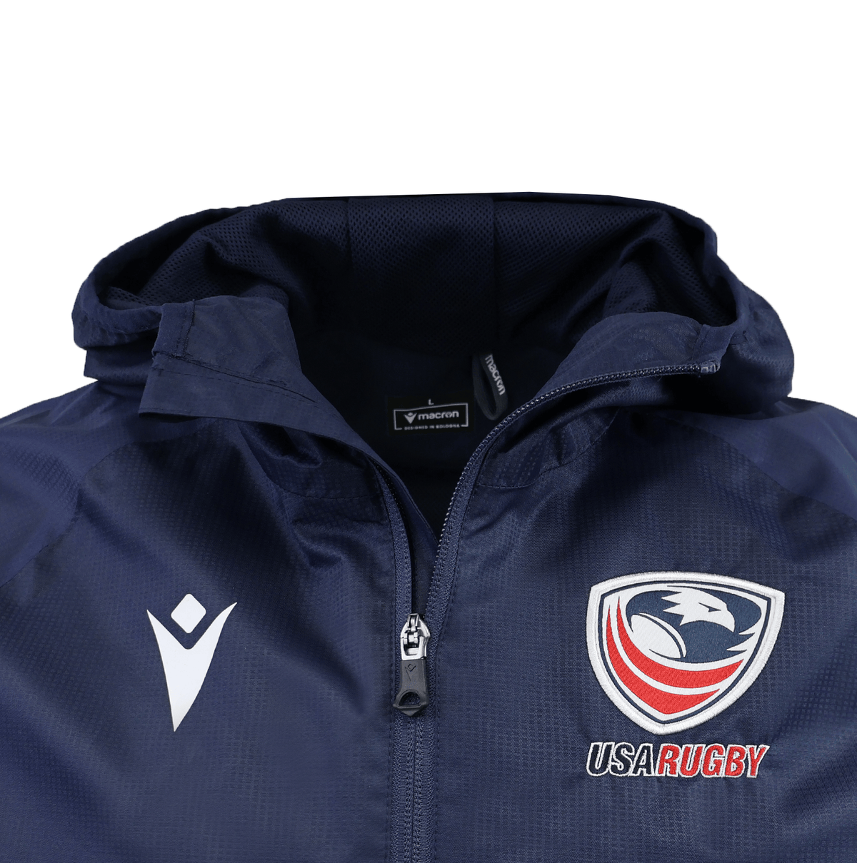 USA Rugby 25/26 Rain Jacket by Macron