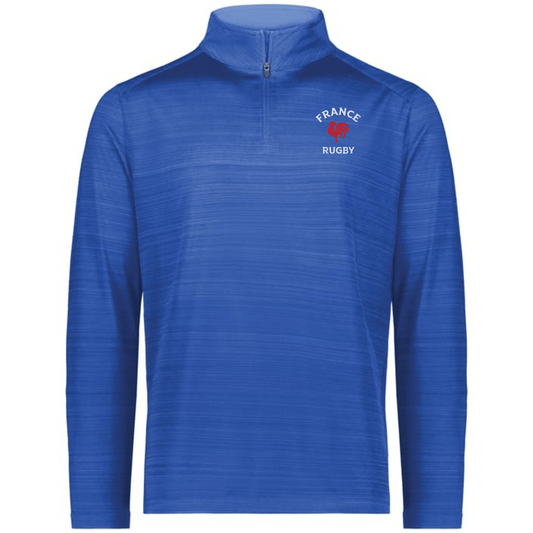 Nations of Rugby France Pursuit 1/4 Zip Pullover