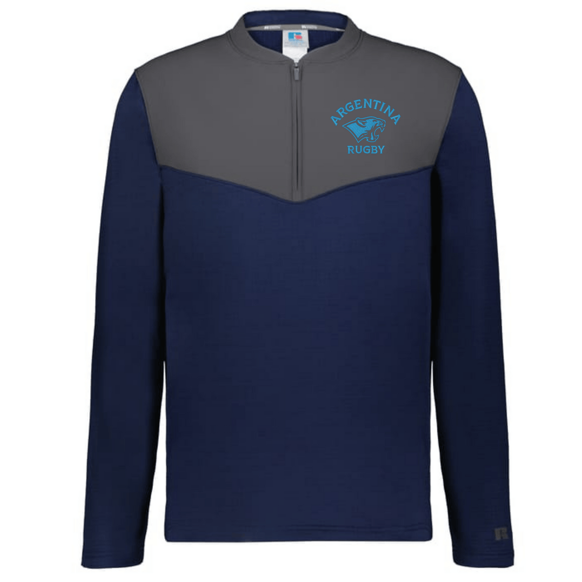 Nations of Rugby Argentina Sideline Grid 1/4 Zip Pullover