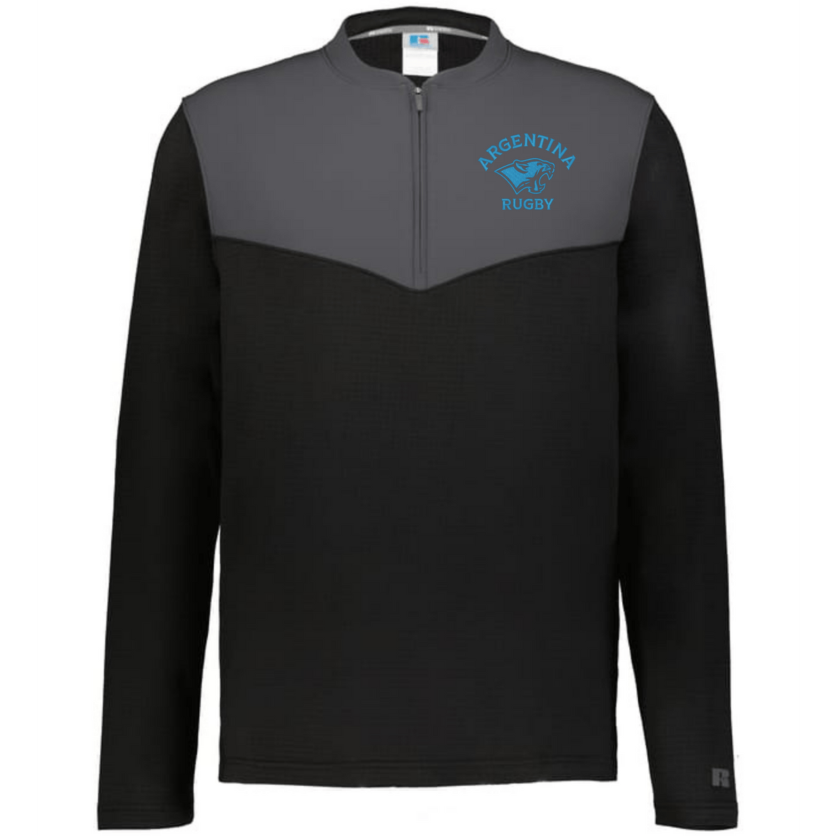 Nations of Rugby Argentina Sideline Grid 1/4 Zip Pullover