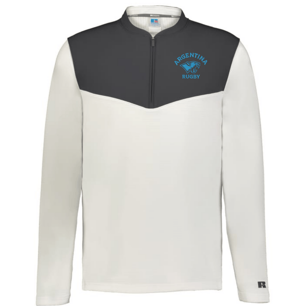 Nations of Rugby Argentina Sideline Grid 1/4 Zip Pullover