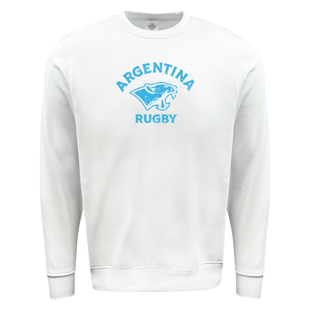 Nations of Rugby Sky Argentina Rugby Fleece Crewneck Sweatshirt