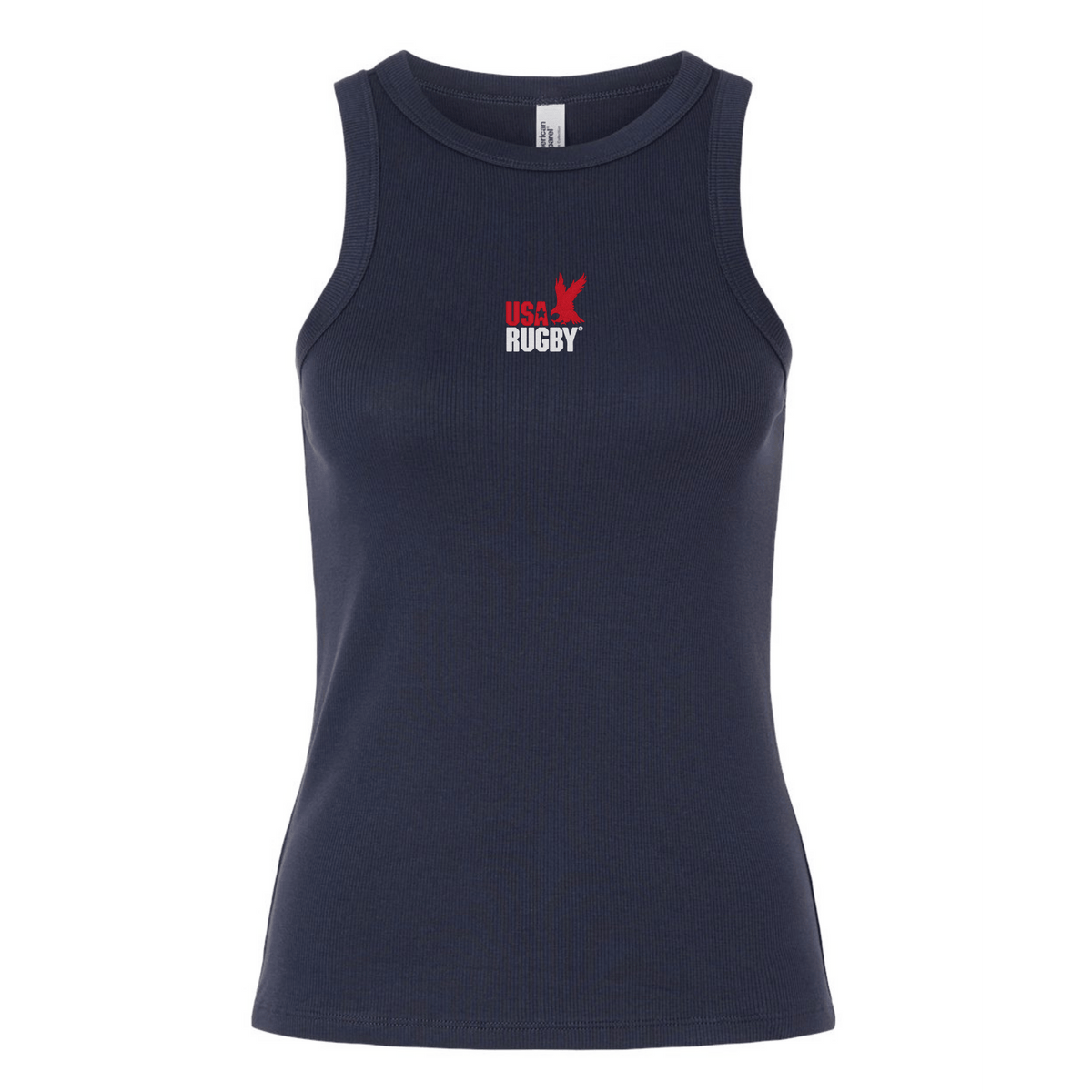 Women's USA Rugby Throwback Baby Rib Tank