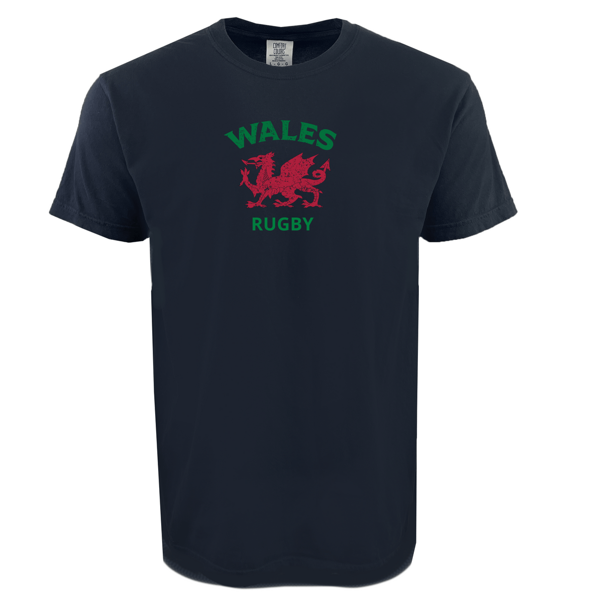 Nations of Rugby Wales Heavy Comfort Tee