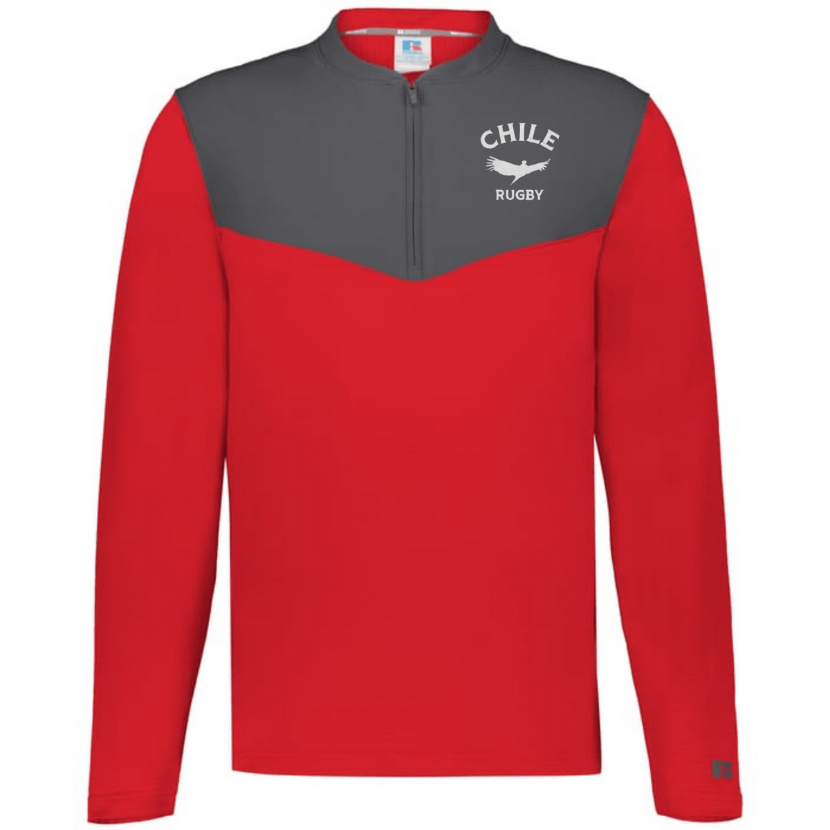 Nations of Rugby Chile Sideline Grid 1/4 Zip Pullover
