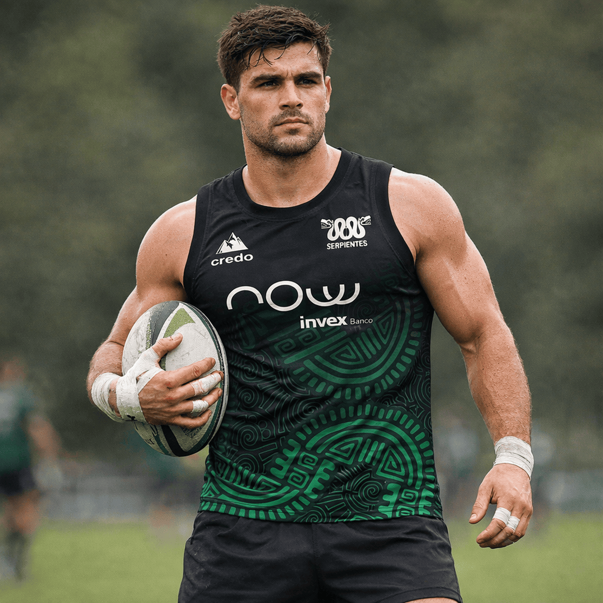 Las Serpientes Mexico Rugby Tank Top by Credo Rugby