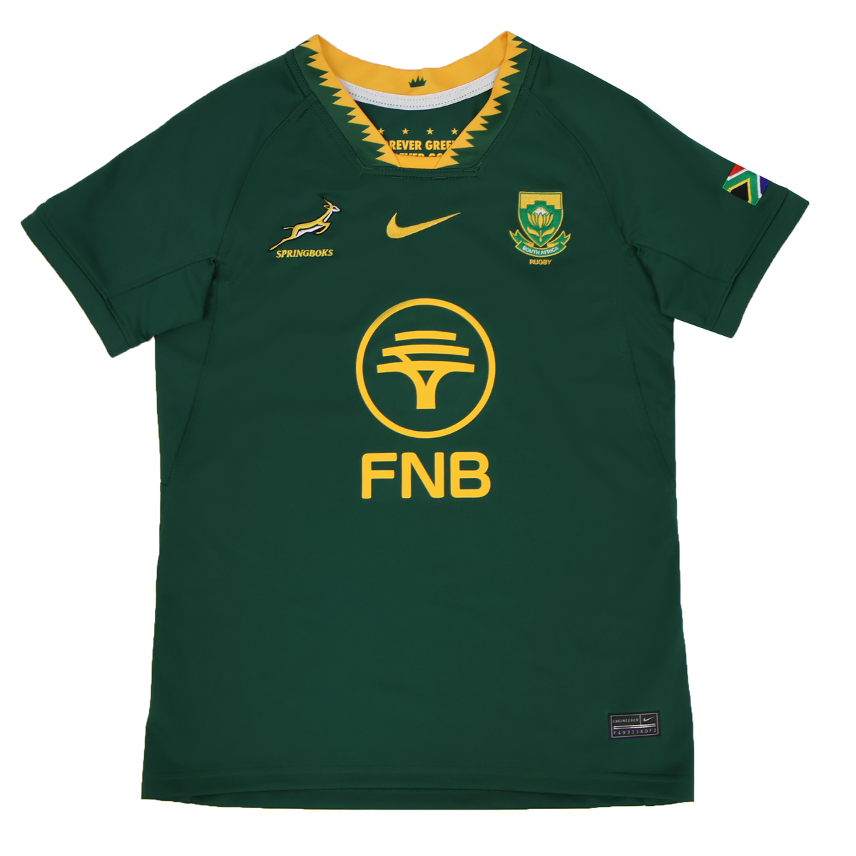 Youth Springboks 25 Replica Home Jersey by Nike