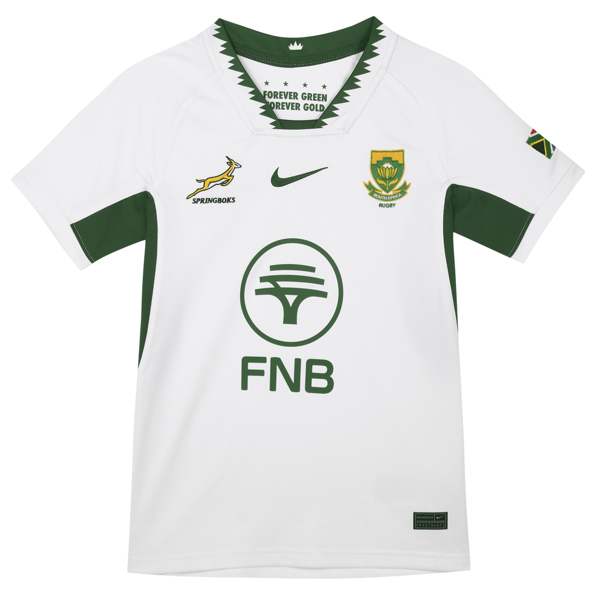 Youth Springboks 25 Replica Away Jersey by Nike