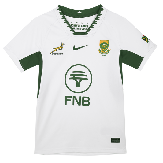 Youth Springboks 25 Replica Away Jersey by Nike
