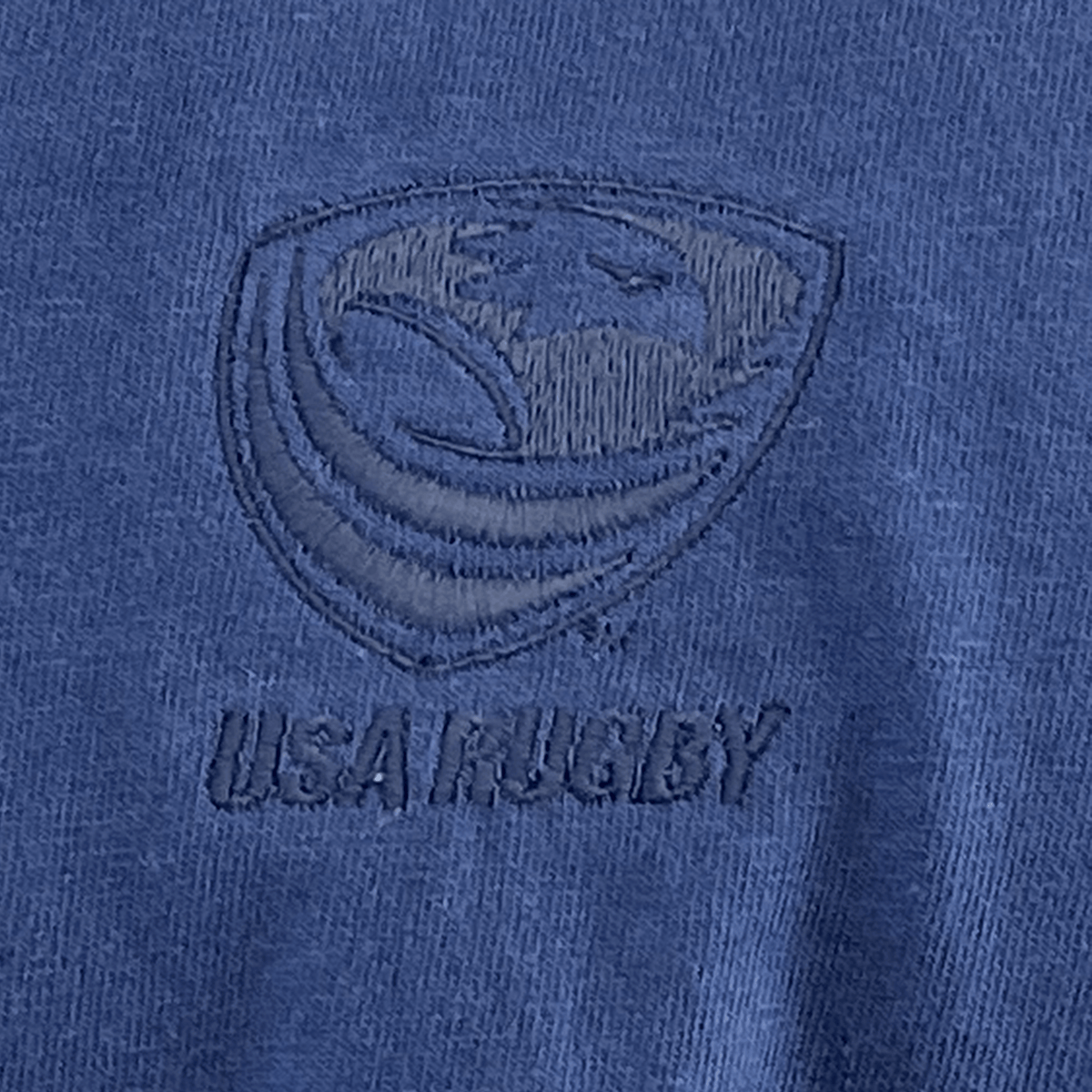 USA Rugby Elevated Tonal Comfort Tee - Navy