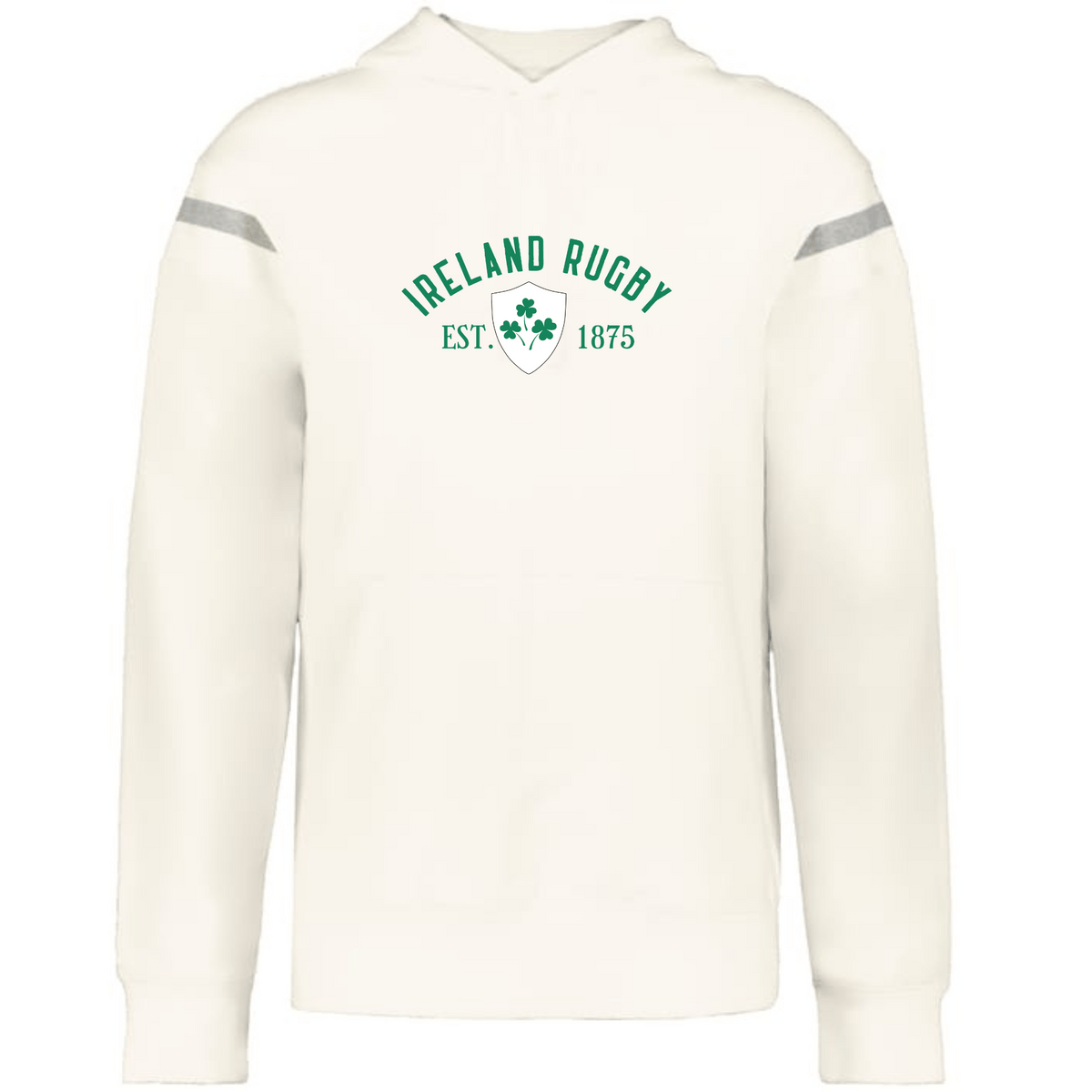 Ireland Est 1875 Heritage Prep Vintage Shield Hoodie