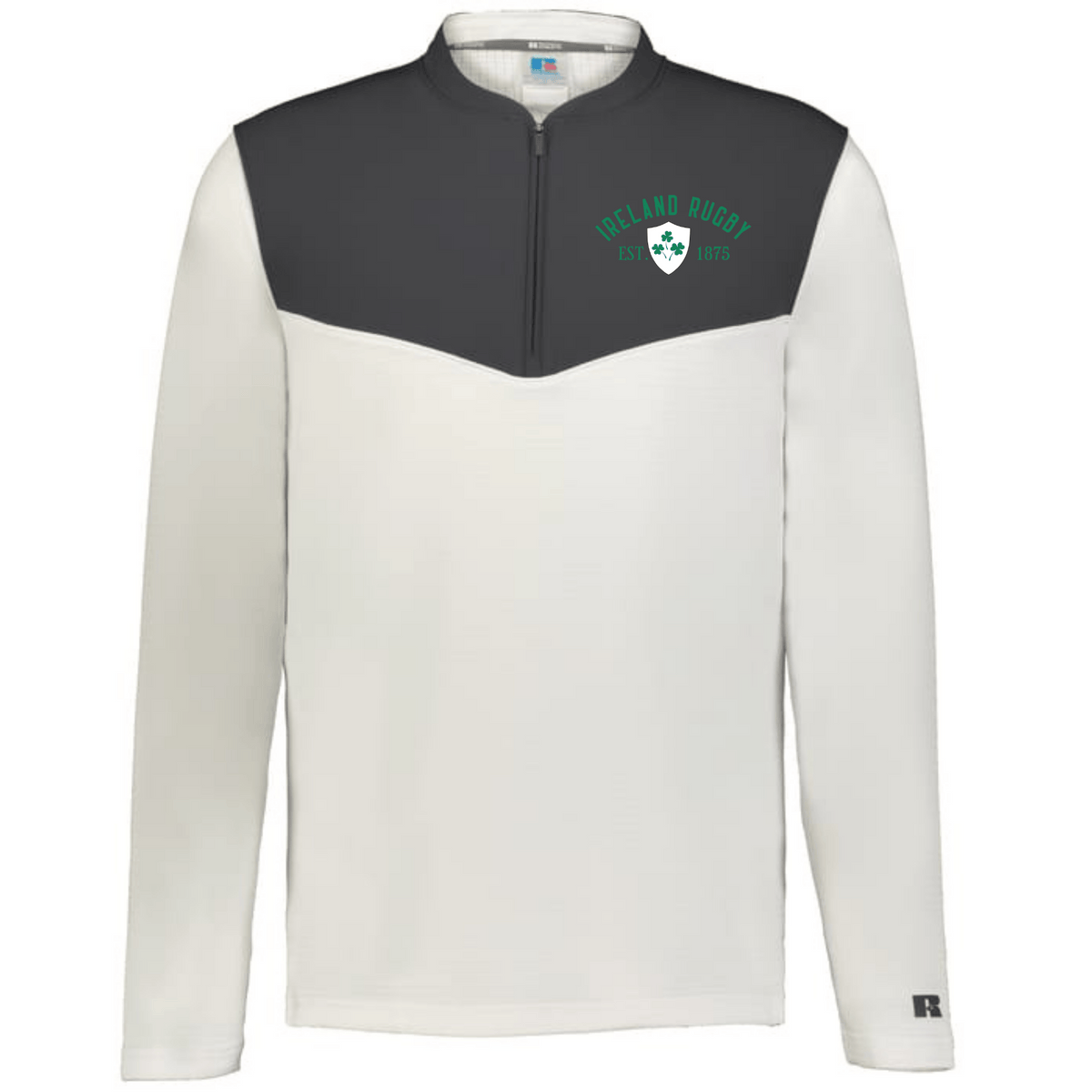 Nations of Rugby Ireland 1875 Sideline Grid 1/4 Zip Pullover