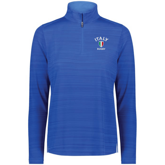 Women's Nations of Rugby Italy Pursuit 1/4 Zip Pullover