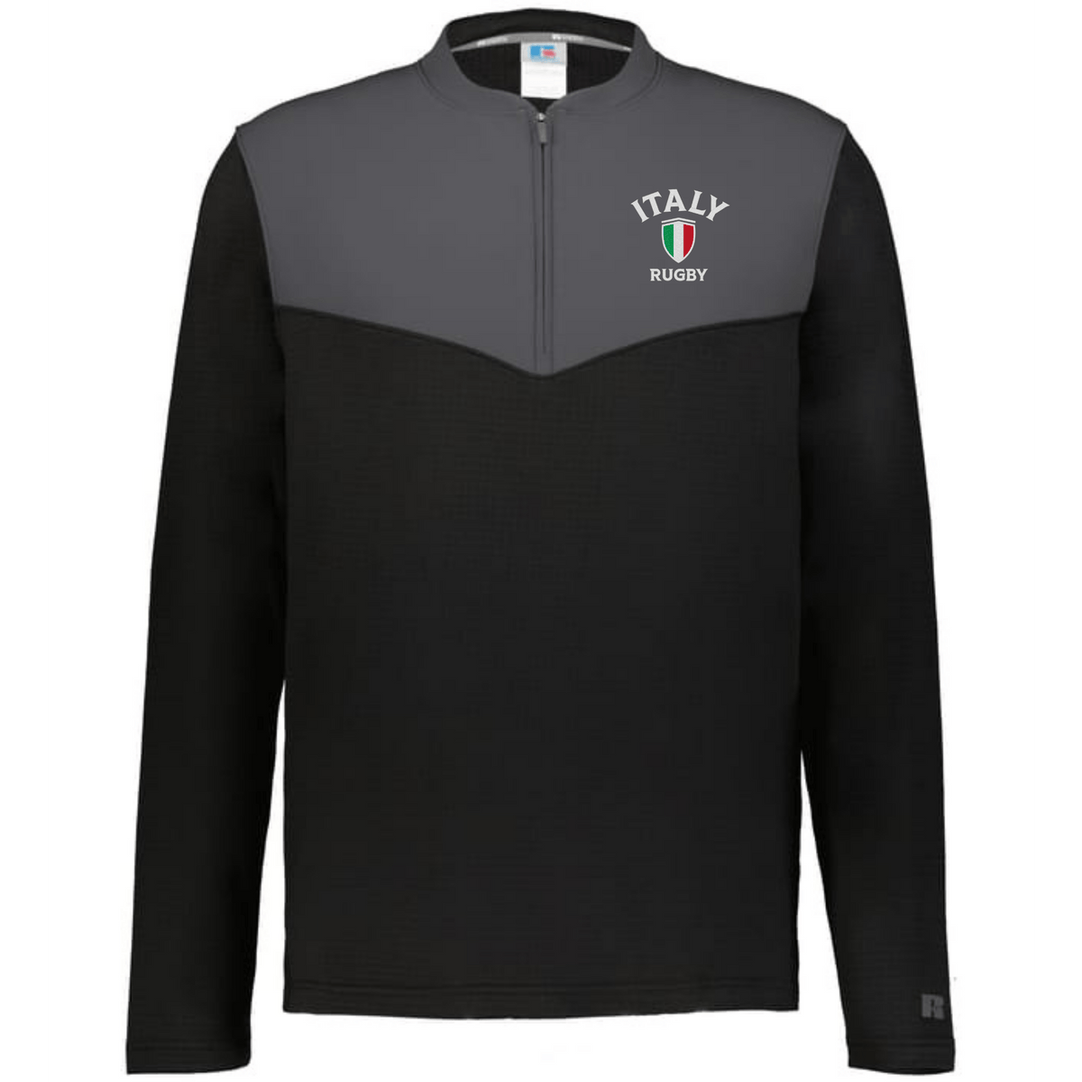 Nations of Rugby Italy Sideline Grid 1/4 Zip Pullover